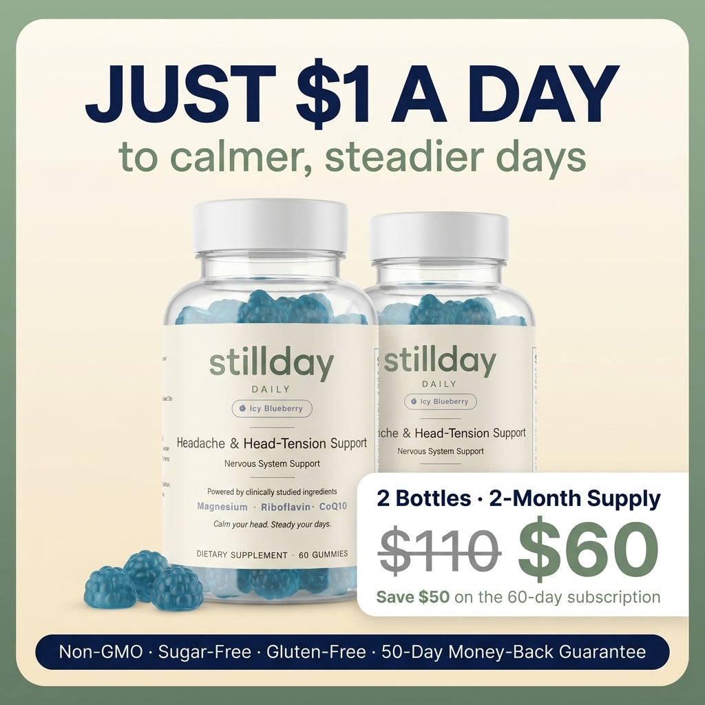 Stillday Daily - Head Tension Support