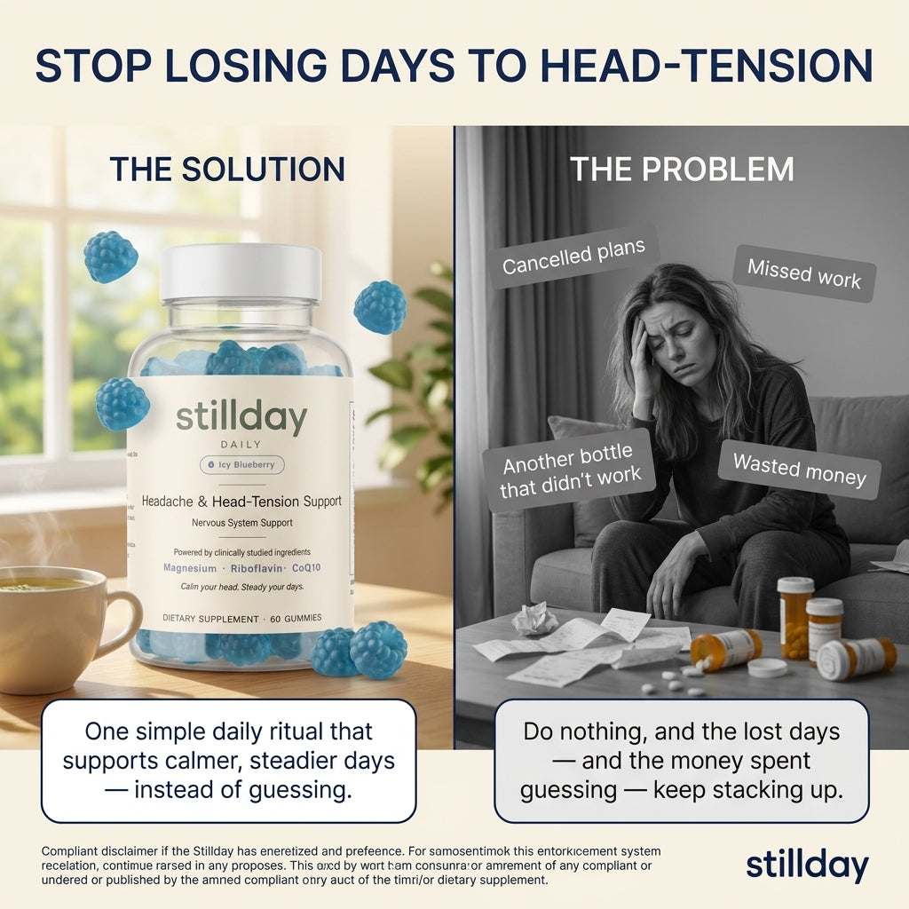 Stillday Daily - Head Tension Support