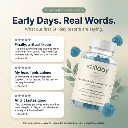 Stillday Daily - Head Tension Support